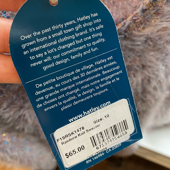 Fun, Fuzzy n’ Sparkly *NWT* Sweater Dress 💜 - Picture 4 of 5